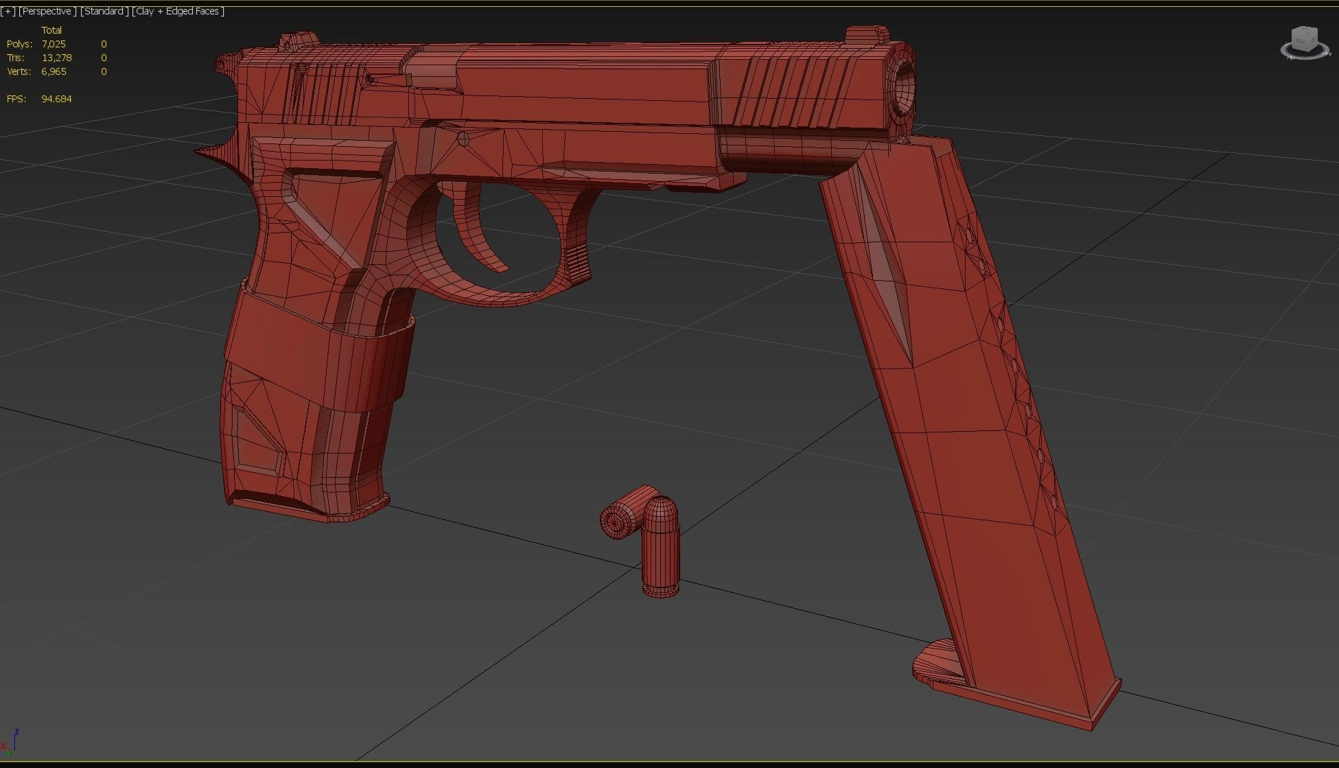 Revenge Vulcano Low-poly 3D model_10