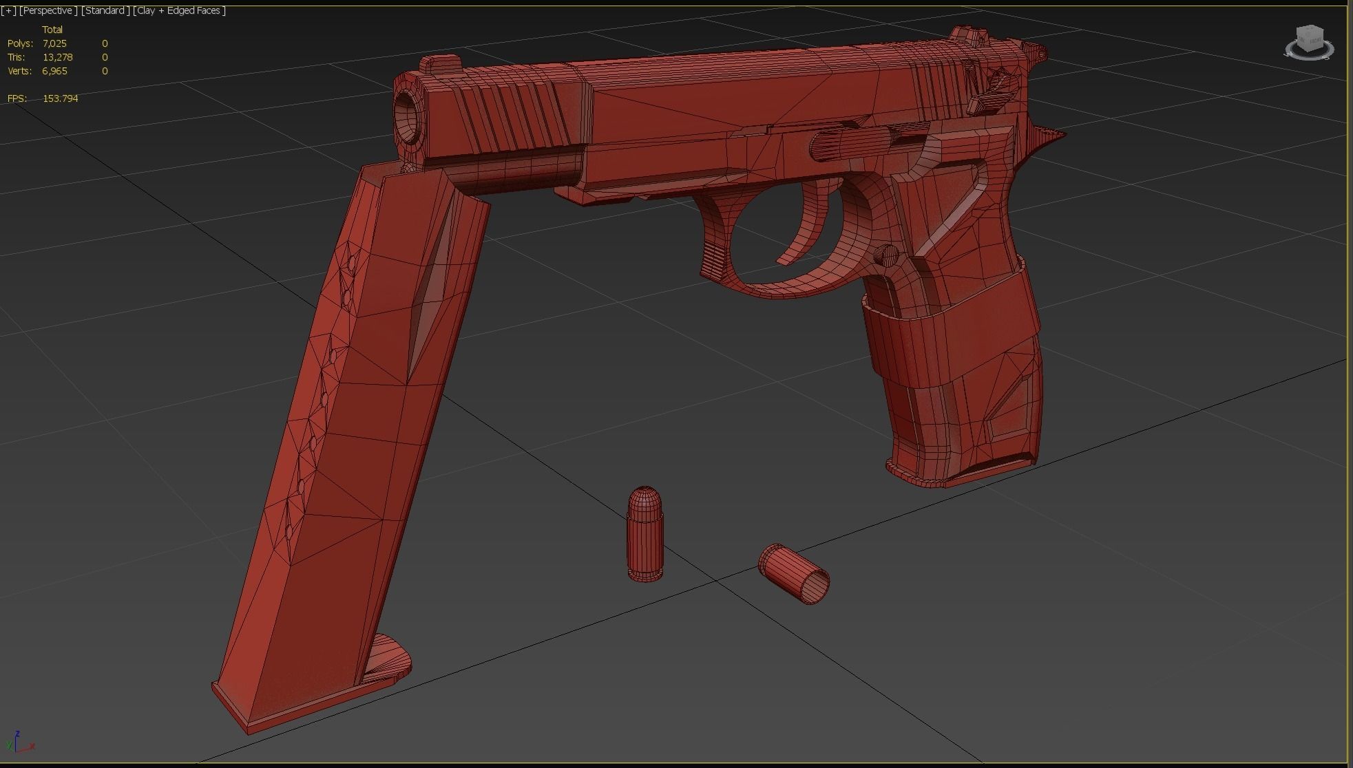 Revenge Vulcano Low-poly 3D model_9