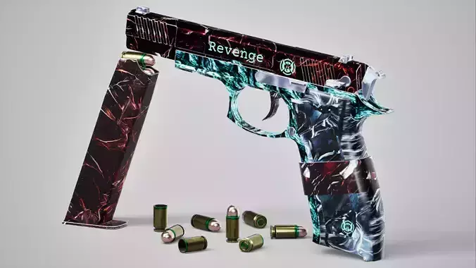 Revenge Vulcano Low-poly 3D model