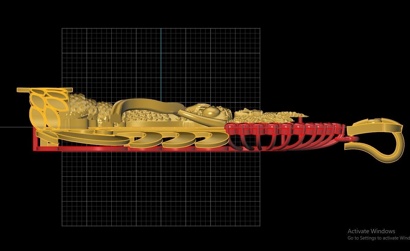 Buddha statue Pendent Jewelry Code-JST093 3D print model_4