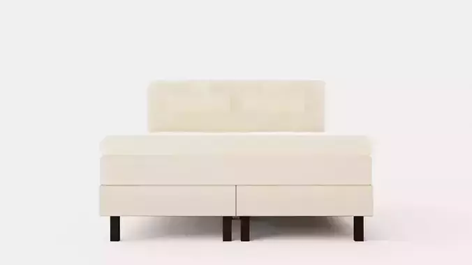 Lucky Continental Bed 160x200 Memory Mattress