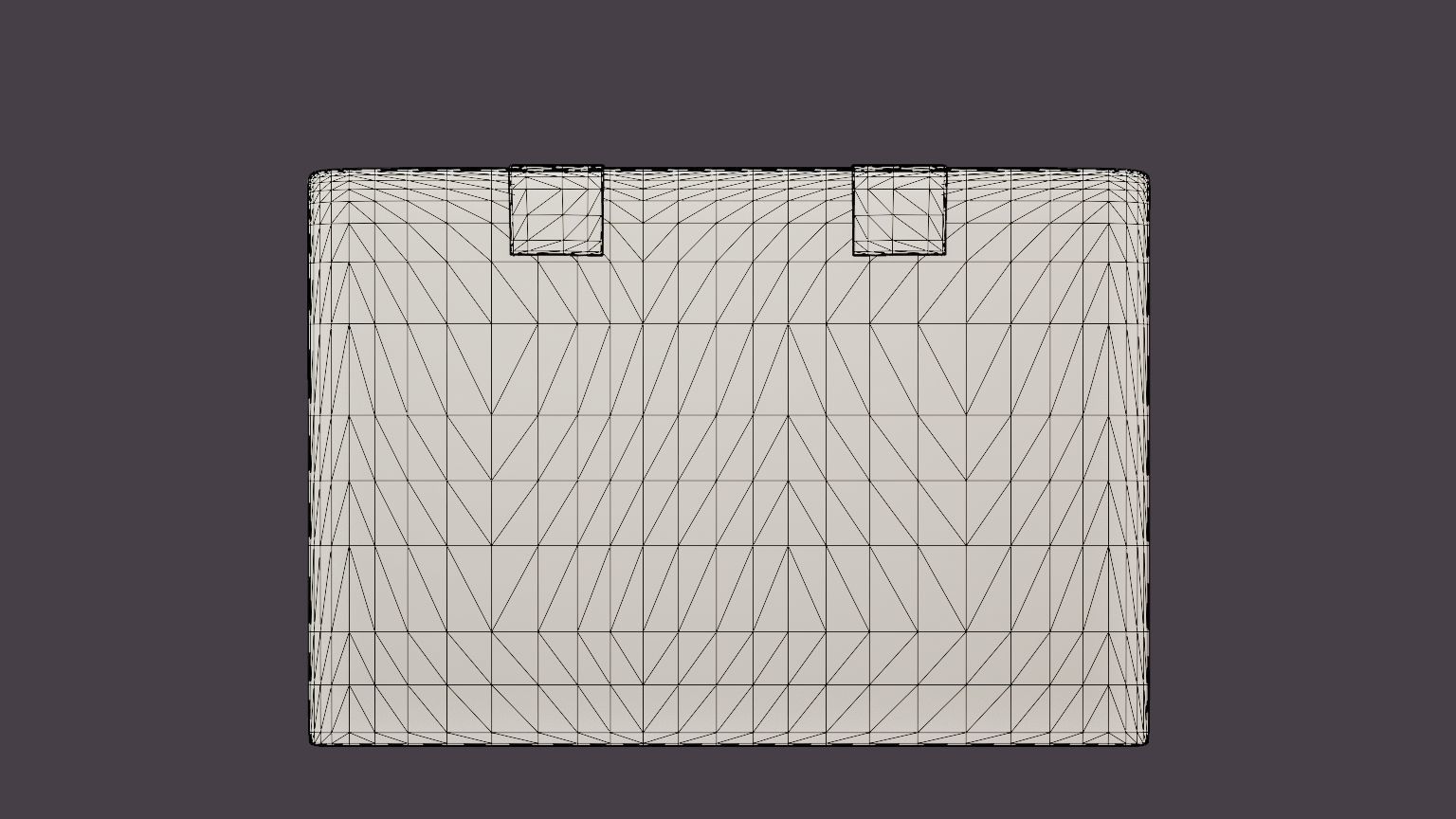 Lucky Continental Bed 160x200 Memory Mattress Low-poly 3D model_5