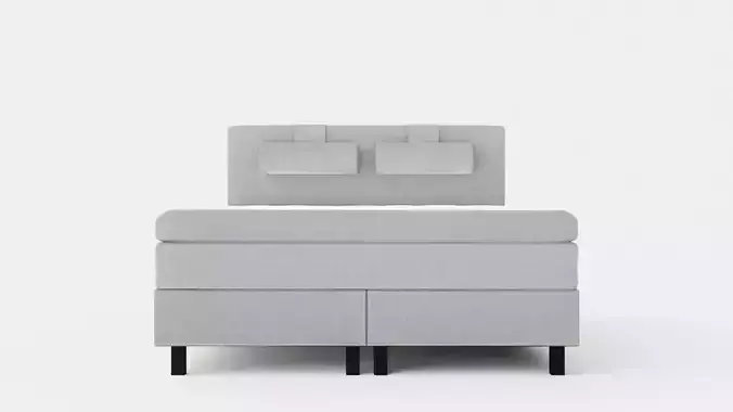 Lucky Continental Bed 160x200 Memory