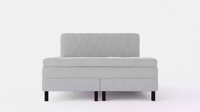 Lucky Complete Bed Package 180x200 Polyeter Diamond Bed Wave