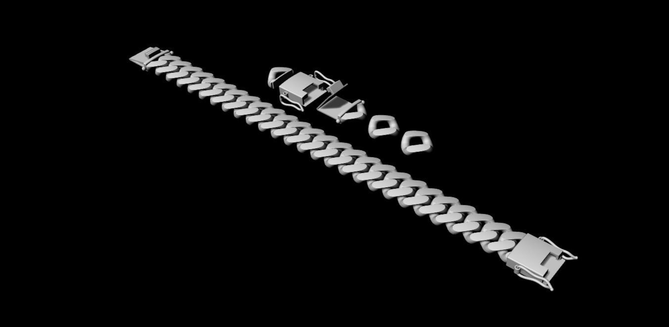 14 MM CUBAN LINK 3D print model 3D print model_1