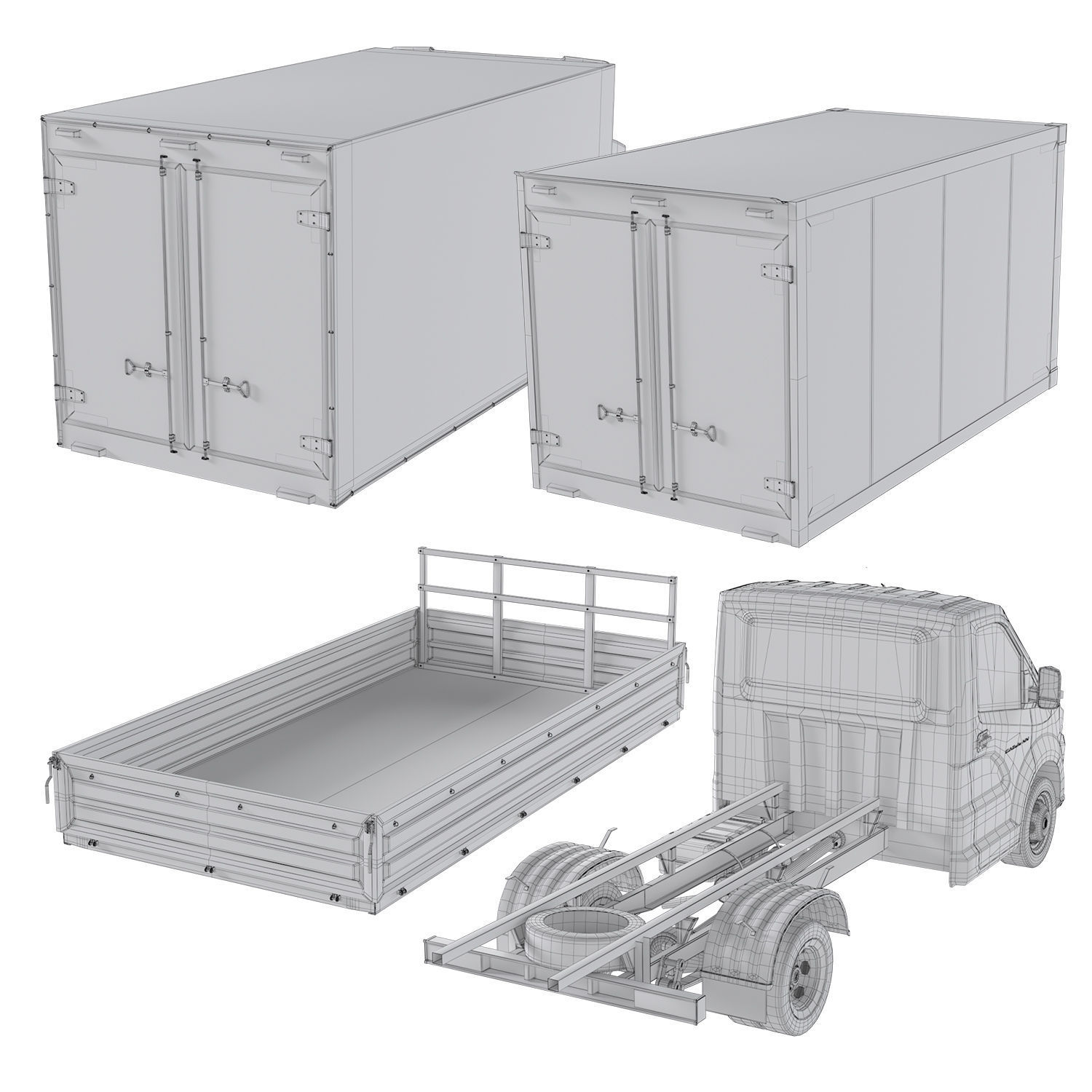 Gazelle NN 3D Model Collection_9