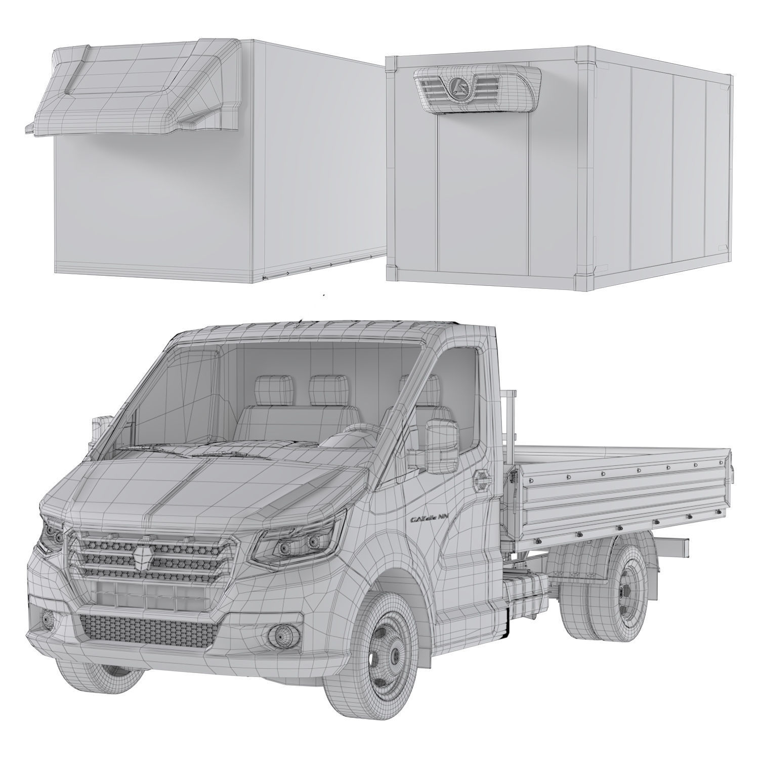 Gazelle NN 3D Model Collection_10