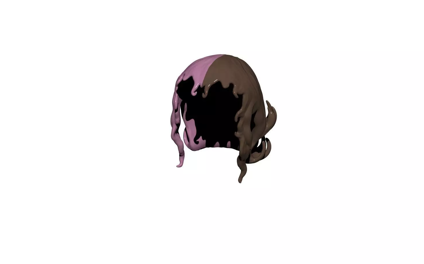 Melanie Martinez Hair  3D print model_0