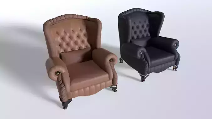 Leather Armchair Pack 2