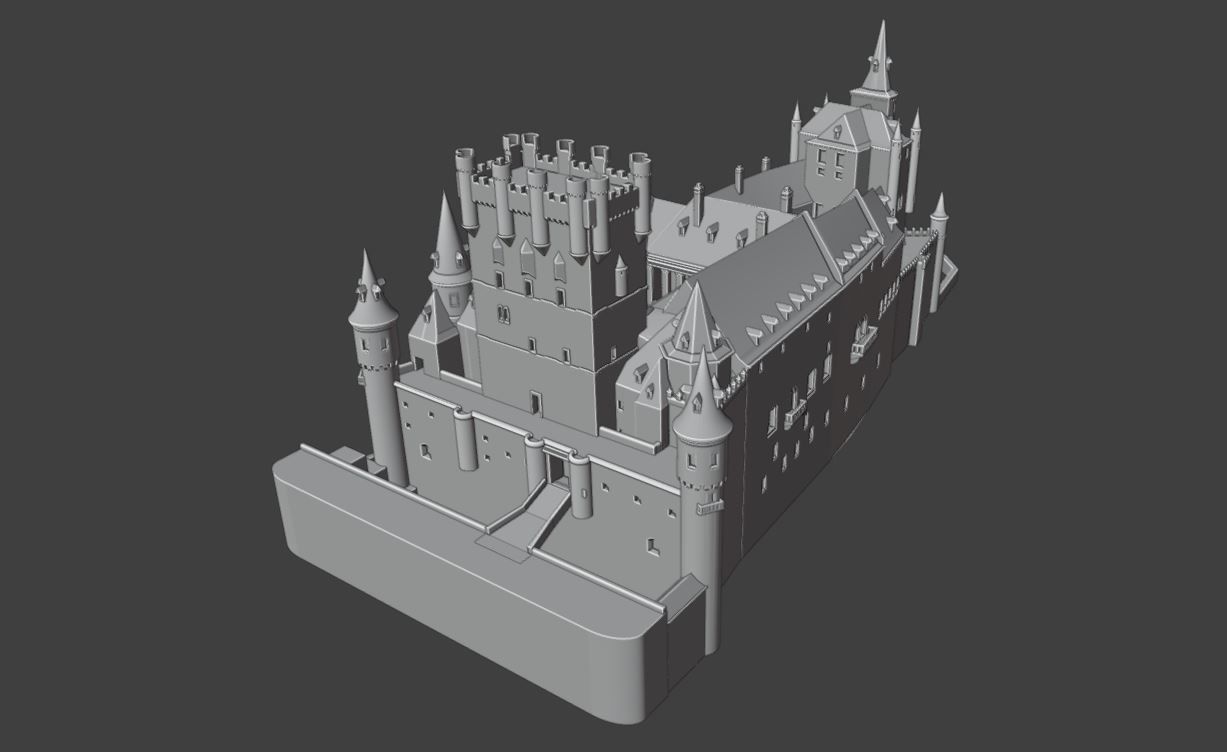 ALCAZAR DE SEGOVIA 3D print model_1