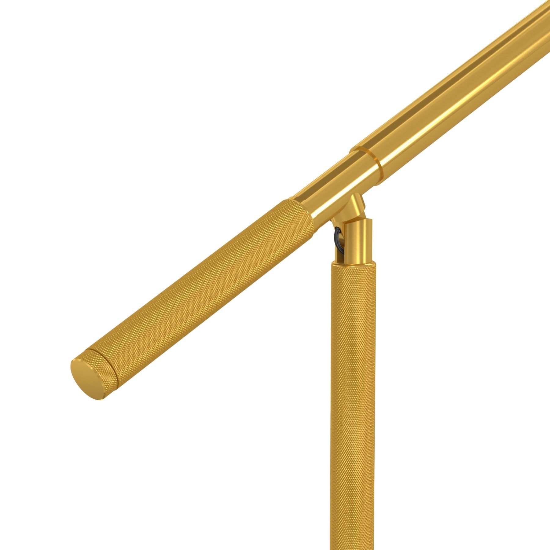 Ralph Lauren Home Barrett Knurled Boom-Arm Desk Light 3D model_3