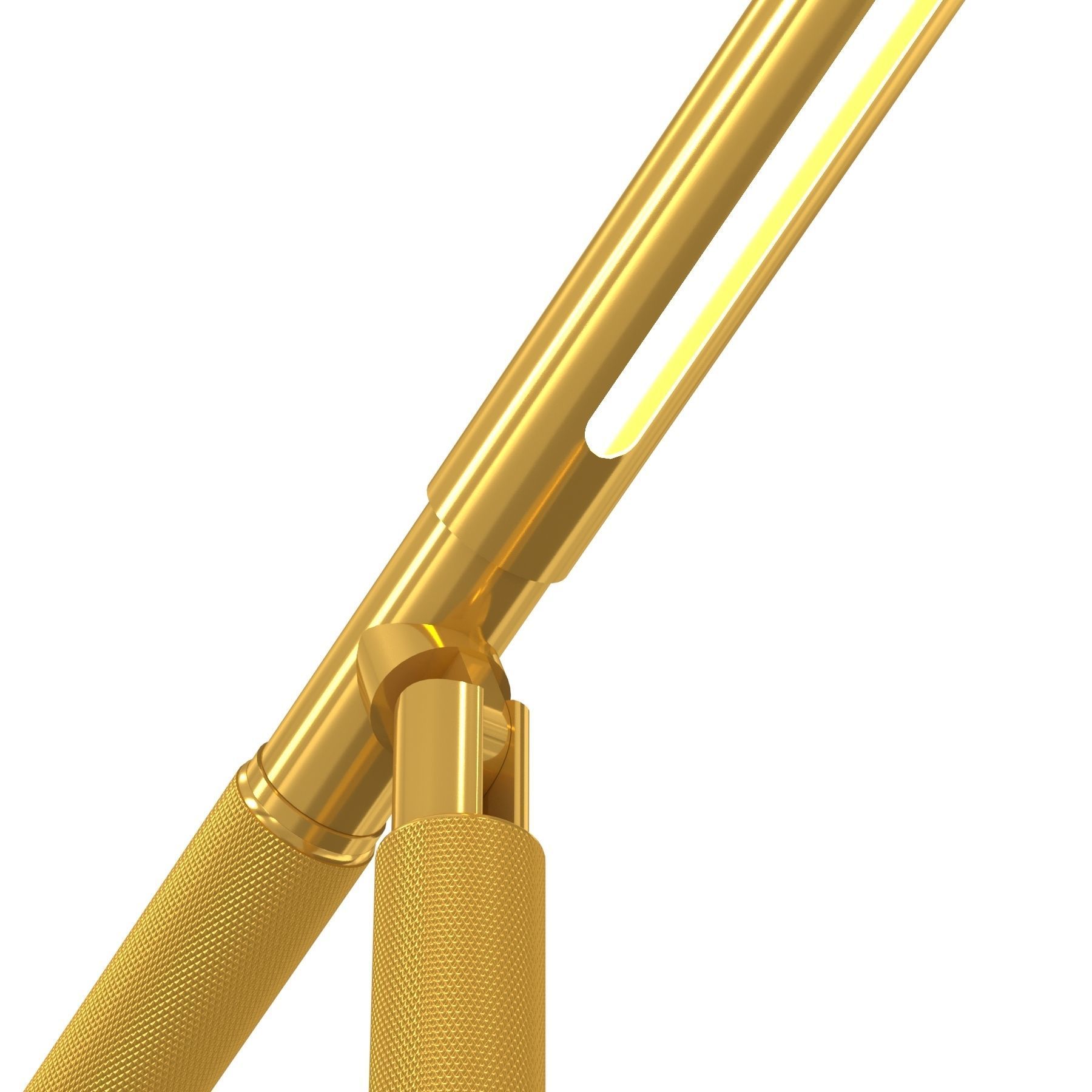 Ralph Lauren Home Barrett Knurled Boom-Arm Desk Light 3D model_4