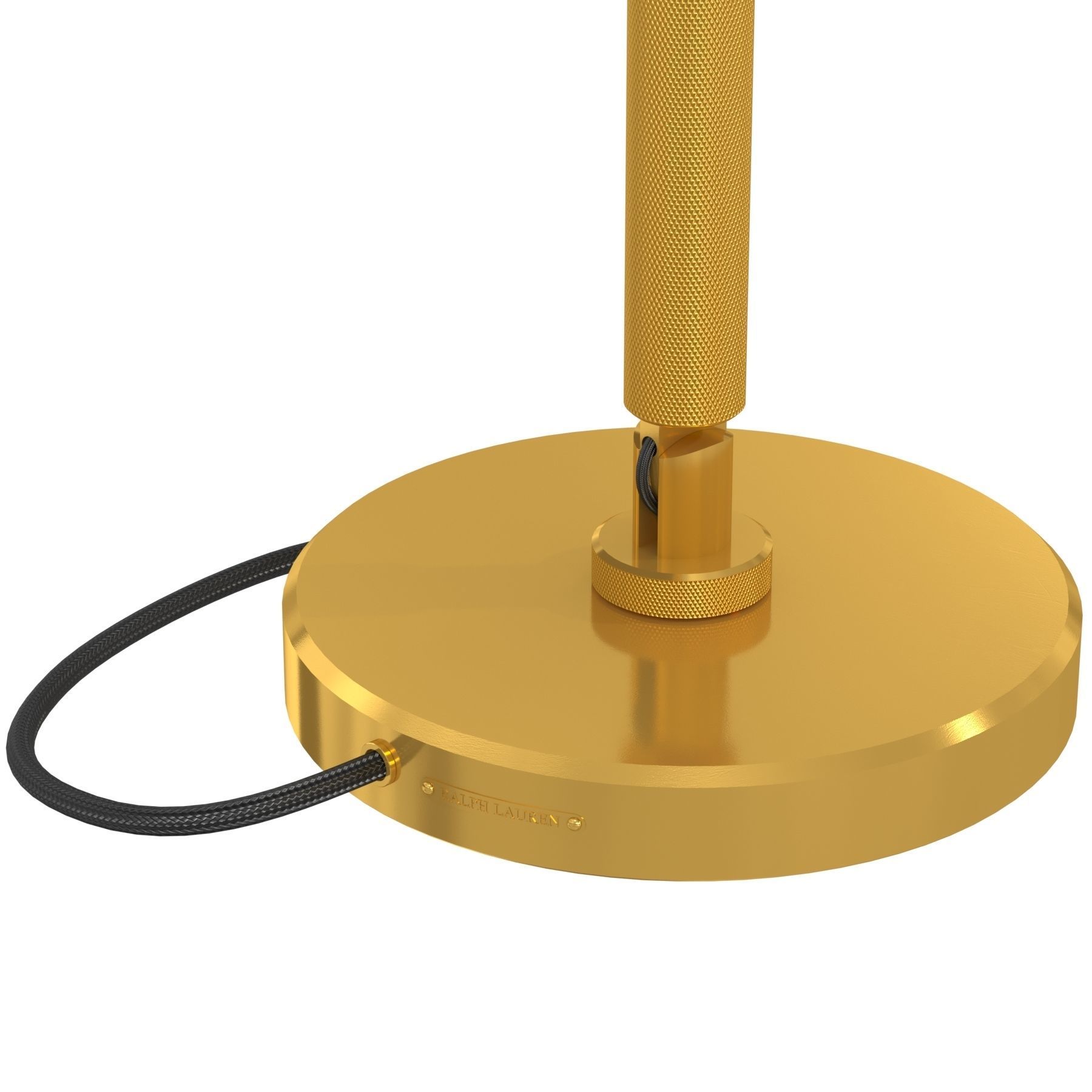 Ralph Lauren Home Barrett Knurled Boom-Arm Desk Light 3D model_2