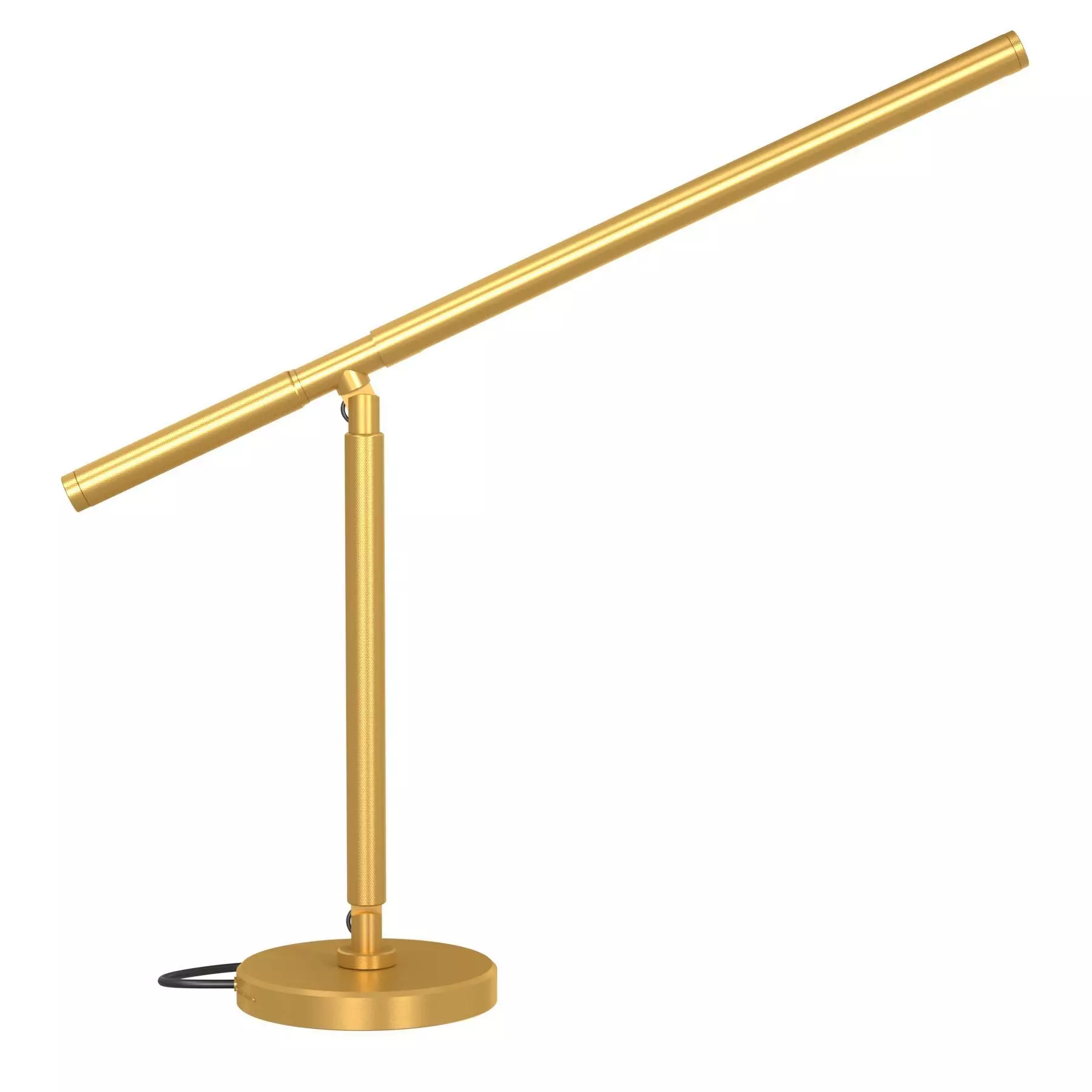Ralph Lauren Home Barrett Knurled Boom-Arm Desk Light 3D model_0