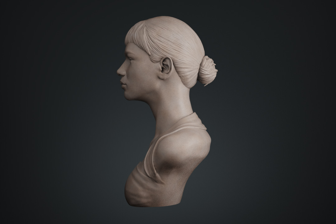 Zendaya 01 3D print model_19