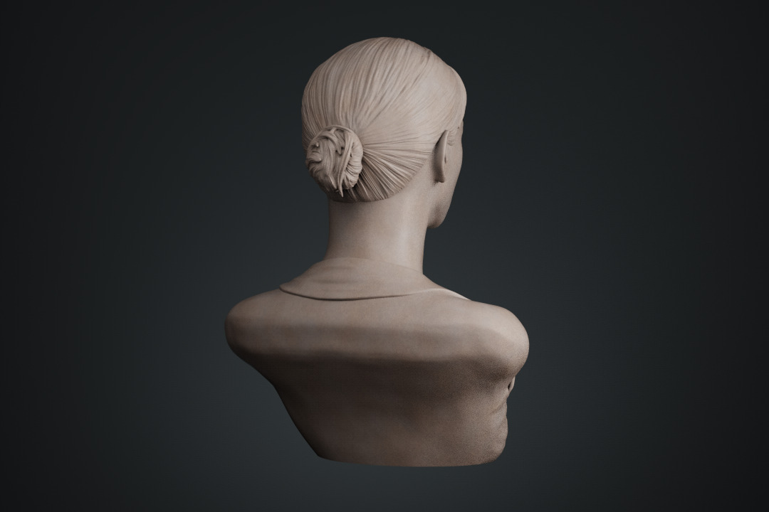 Zendaya 01 3D print model_15