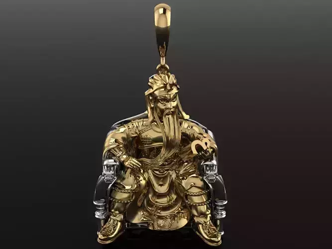 Guan Yu Pendent Jewelry Code-JST067