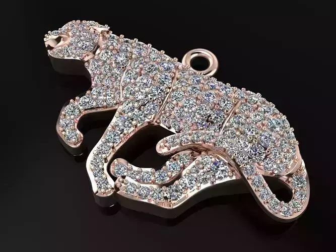 Tiger Pendent Jewelry Code-JST064