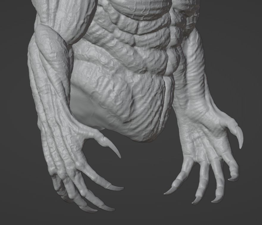 3D print Toxin Figure Stand 3D print model_8