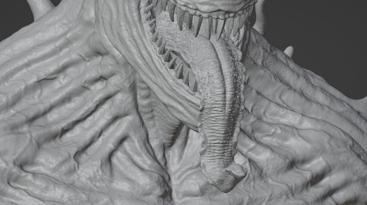 3D print Toxin Figure Stand 3D print model_4