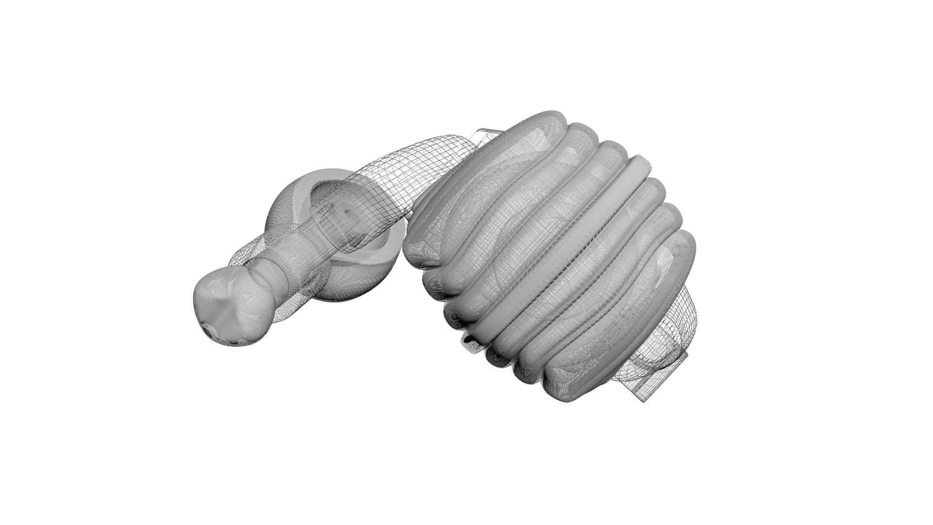 Lego Colonel Sanders 3D model_12