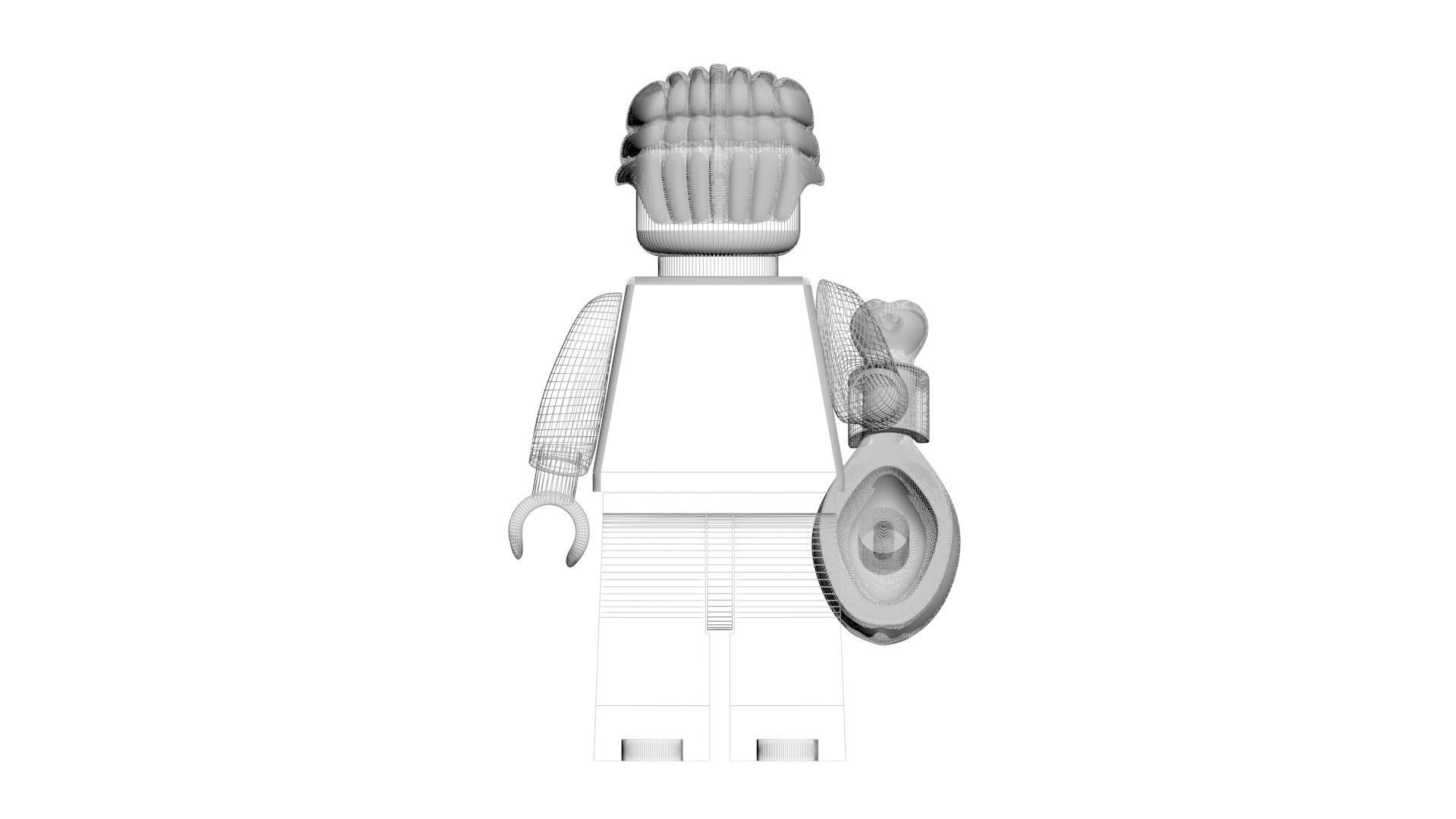 Lego Colonel Sanders 3D model_20