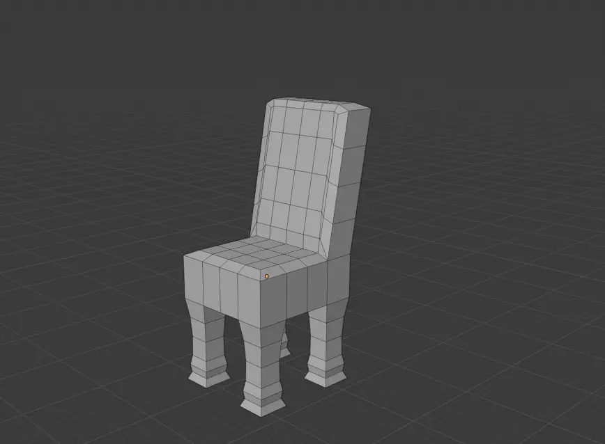 Chair 3D print model_0