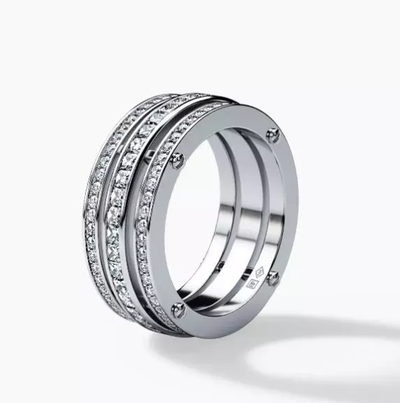 Diamond ring 3D print model_0