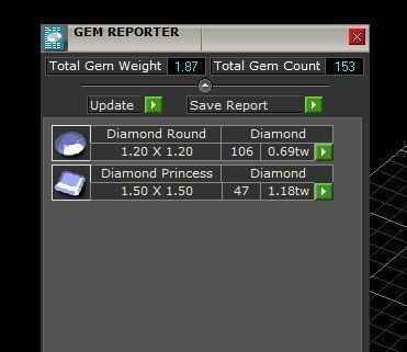 Diamond ring 3D print model_6