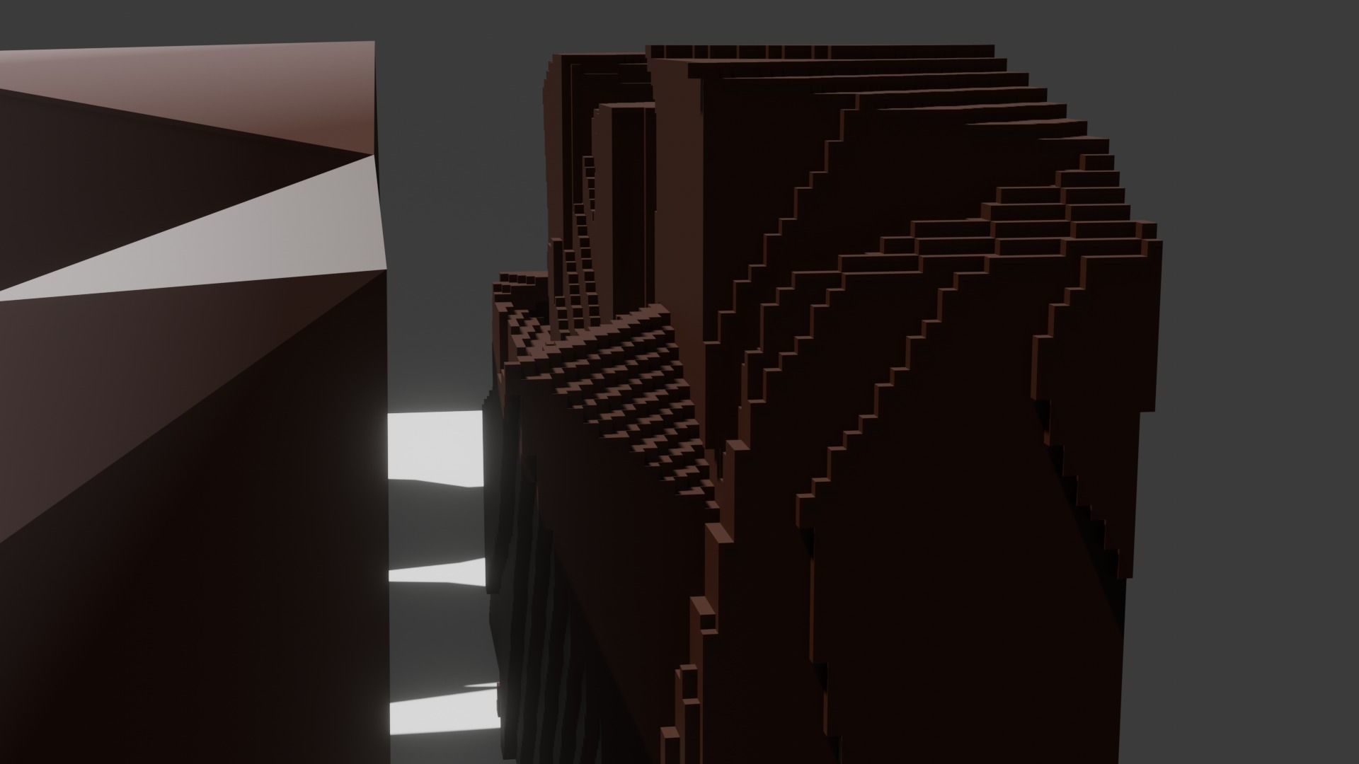 Low Poly Cartoon Rock 3D model Low-poly 3D model_4