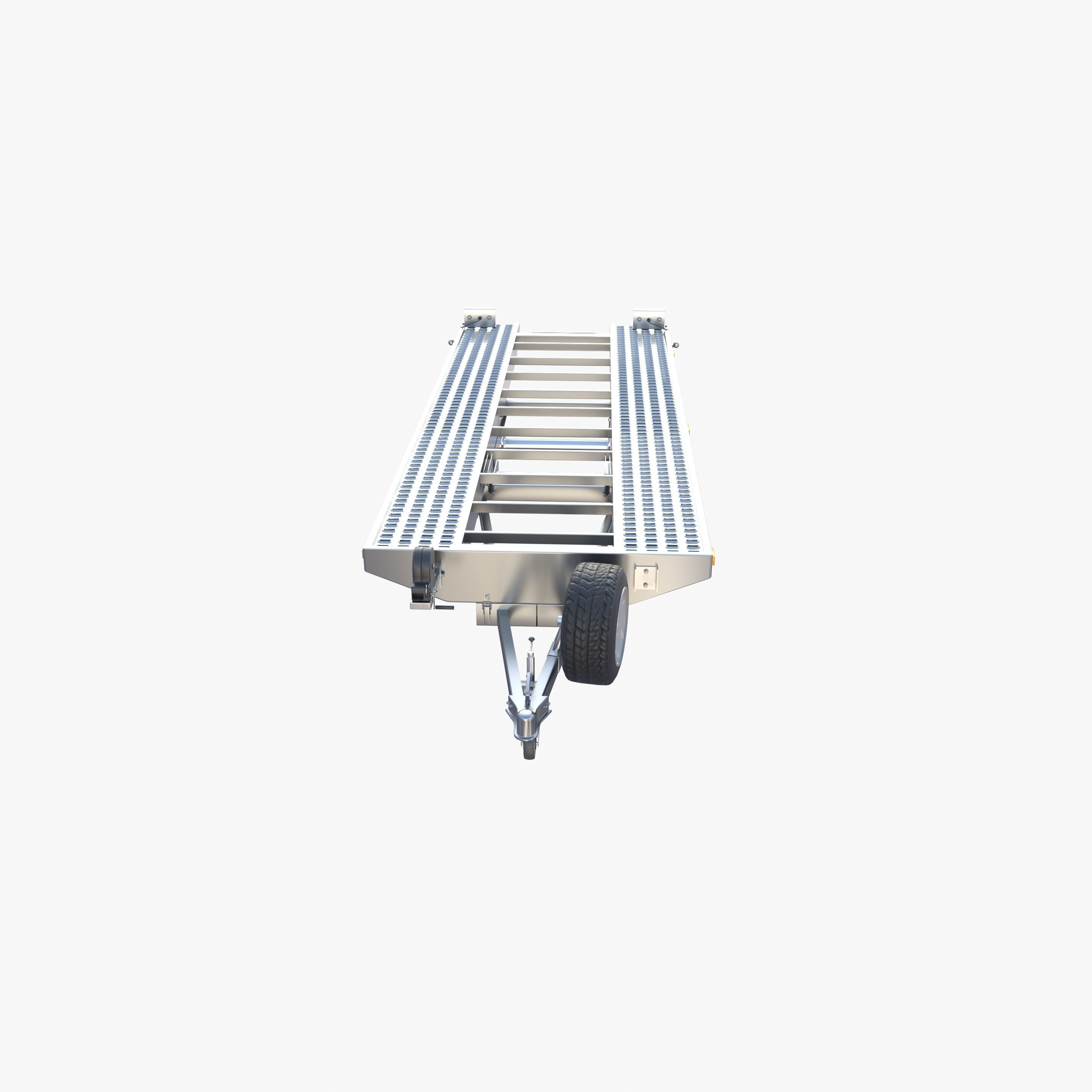 Car trailer v1 Low-poly 3D model_11