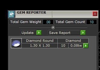 Gold ring 3D print model_4