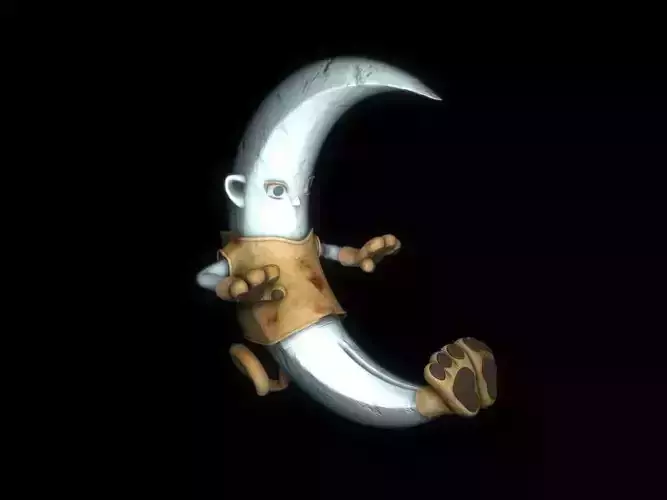 Moon Cat 3D model