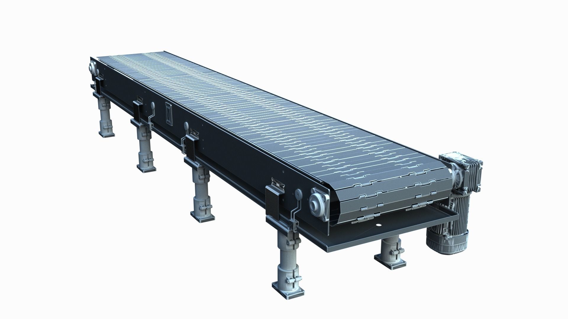conveyor belt 3D model_9