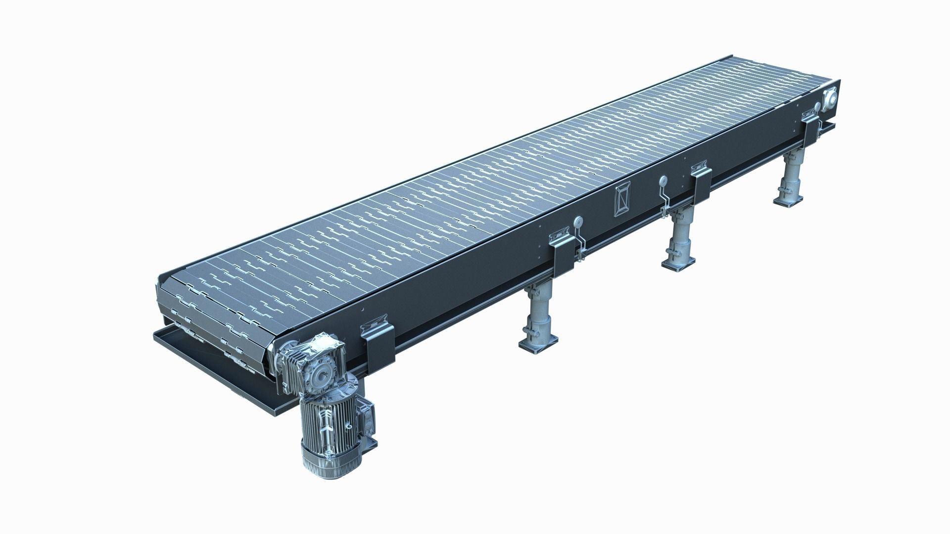 conveyor belt 3D model_7