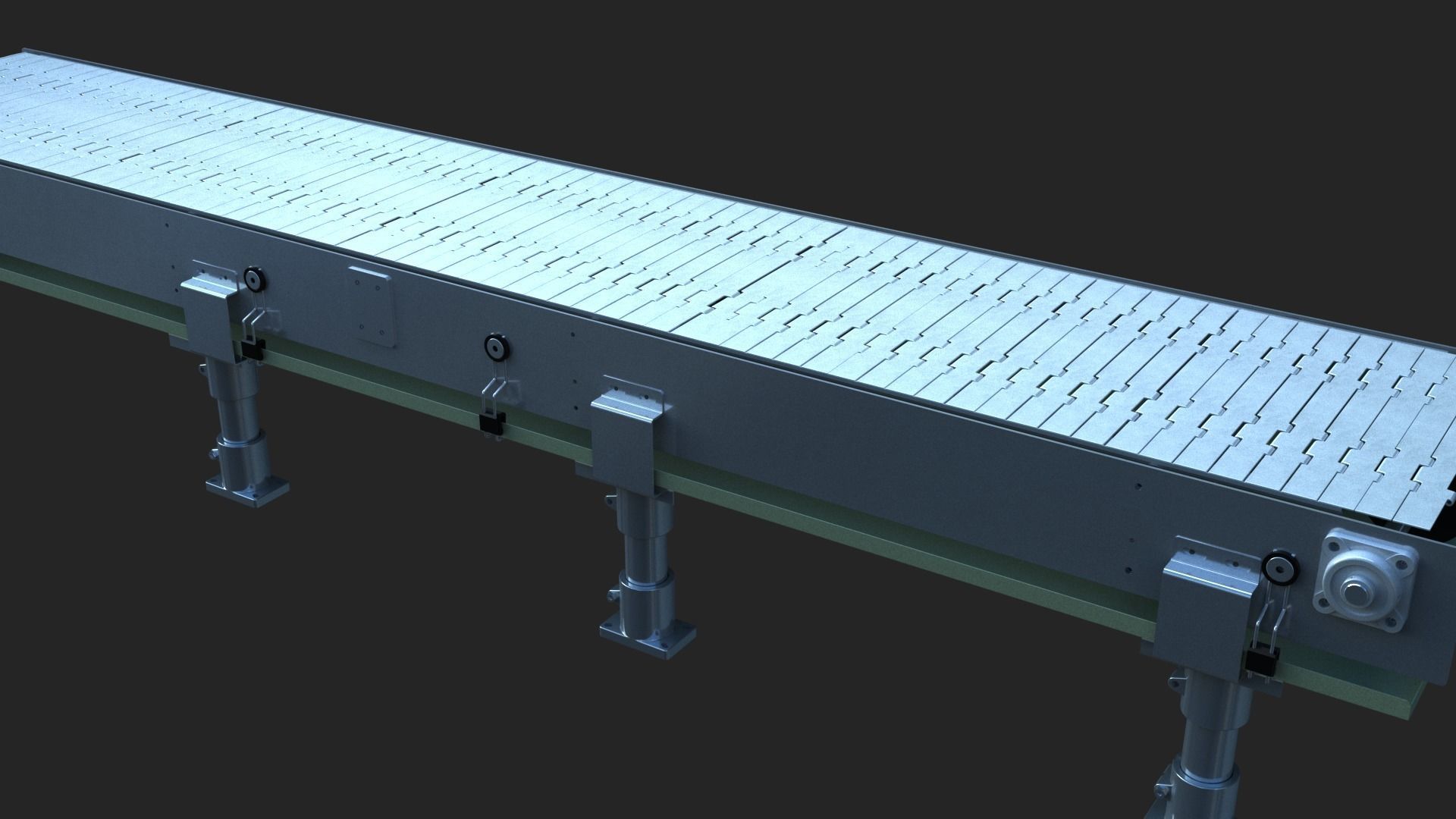 conveyor belt 3D model_5