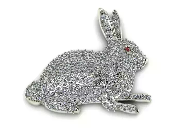 Rabbit Pendent Jewelry Code-JST027
