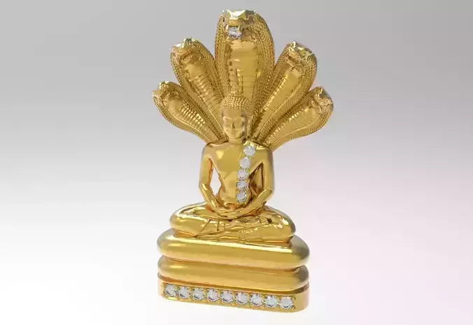 Budda Pendent Jewelry Code-JST026 3D print model