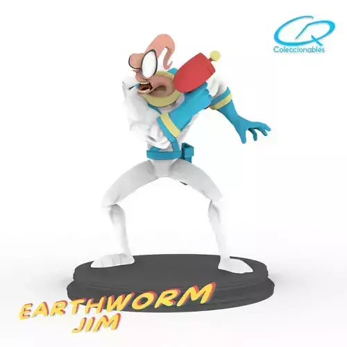 Earthworm Jim - Full figure 3D print model