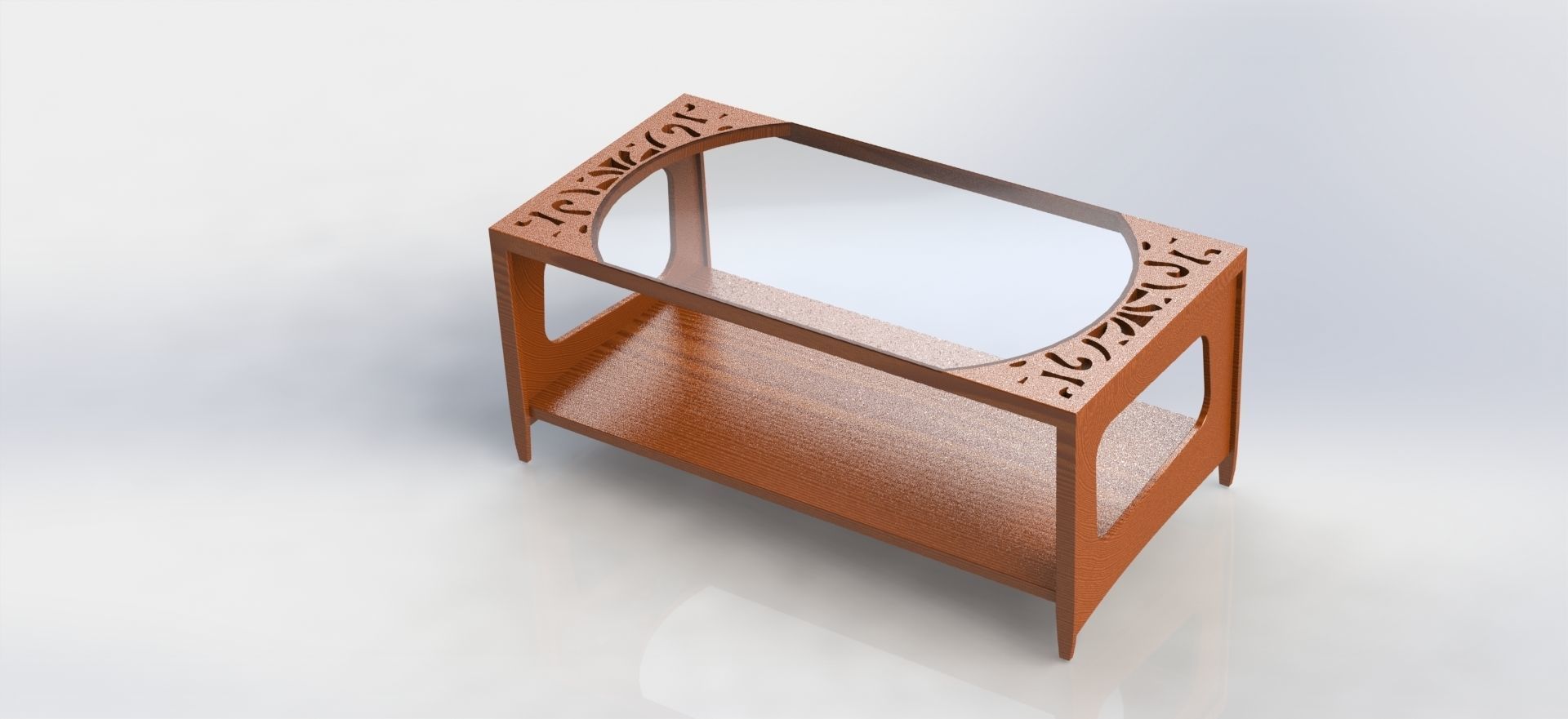 Tea Table 3D model_1