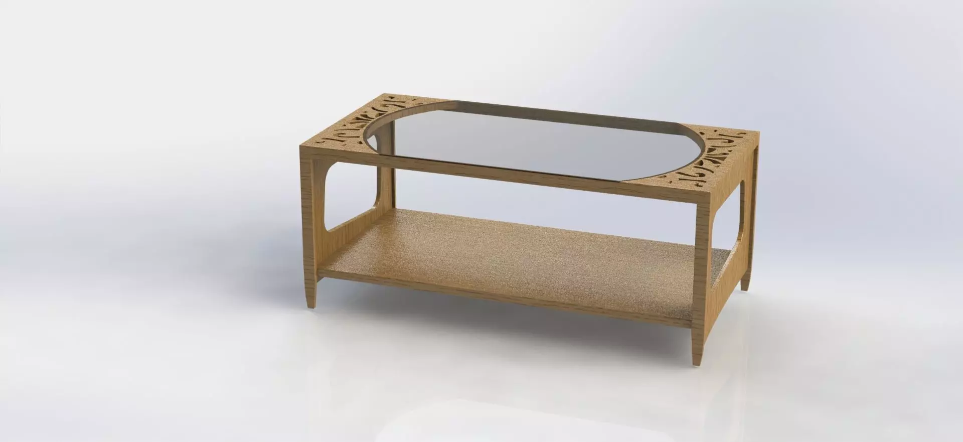 Tea Table 3D model_0