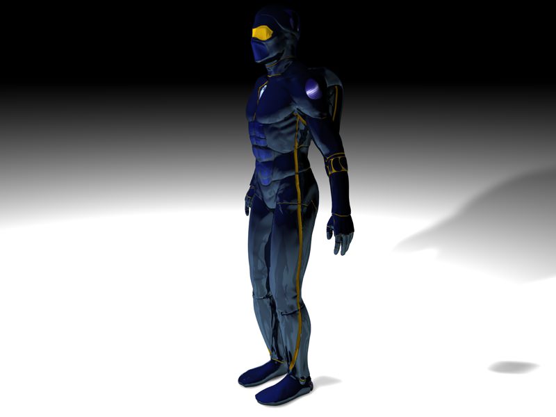 Nano Exo Skeleton Military Armor 3D model_2