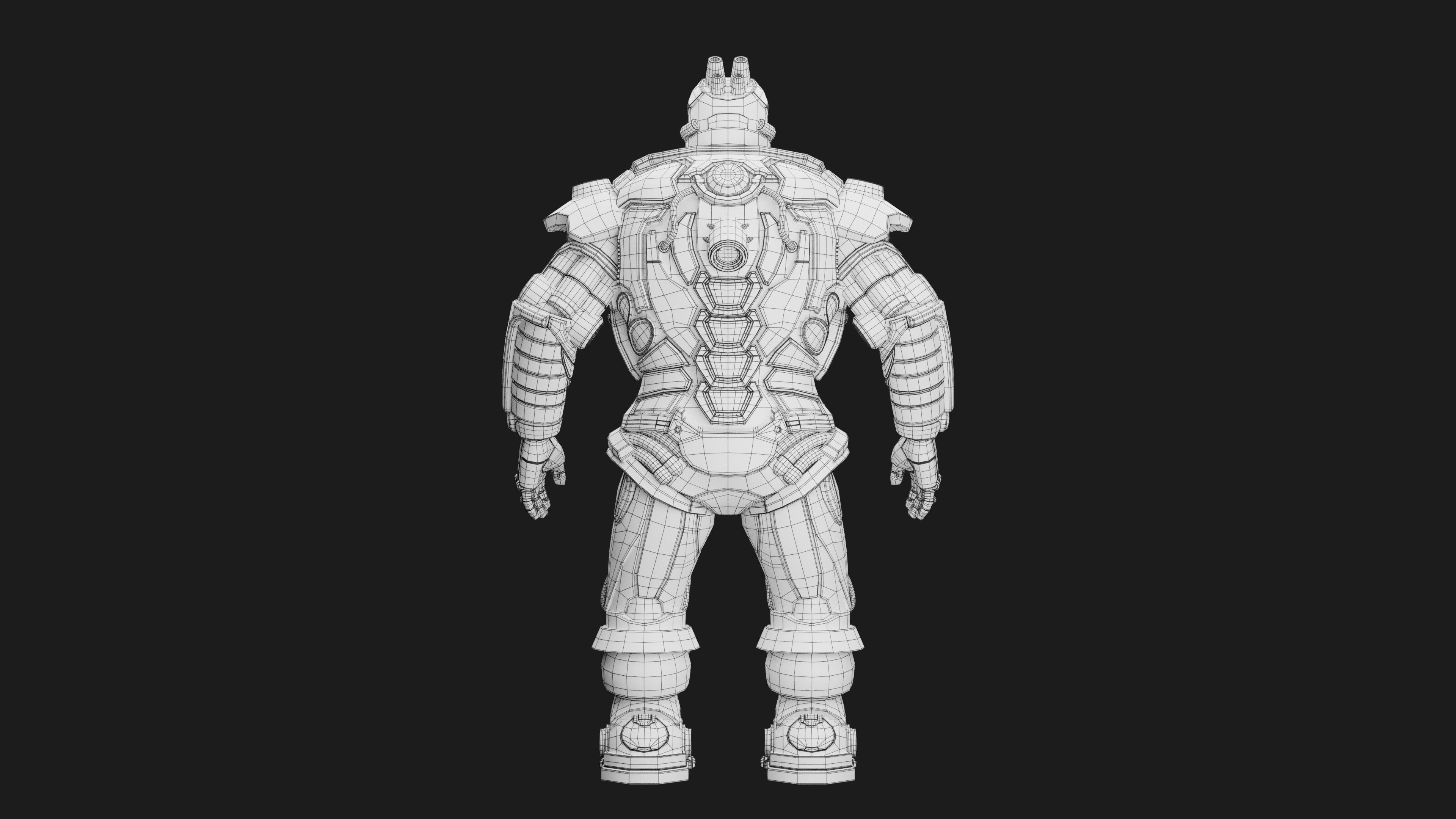 Male Robot 05 - MR05 3D print model_12
