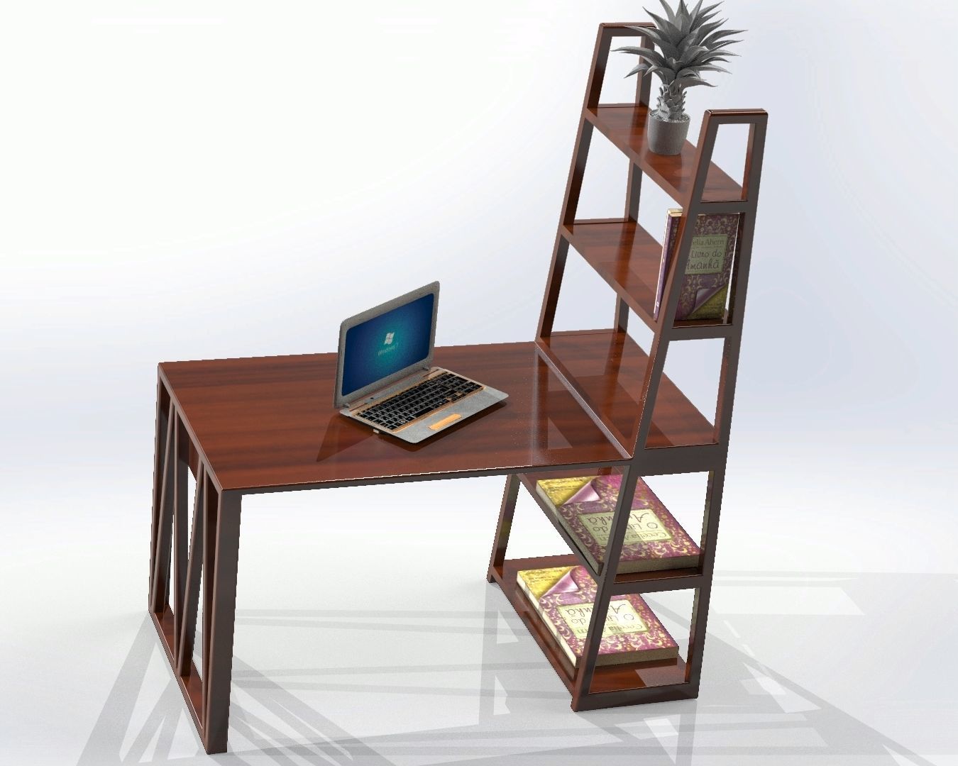 Chair and Table 3D model_5