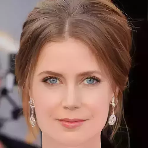 Amy Adams Head - No Hair - Low poly head for game Low-poly 3D model
