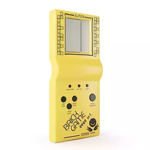 Tetris Portable Classic Game Console 3D model