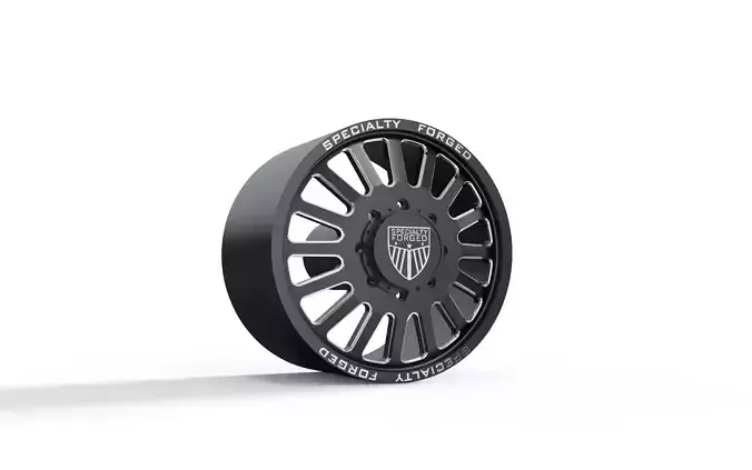 FRONT SPECIALITY FORGED D004 WHEEL 3D MODEL