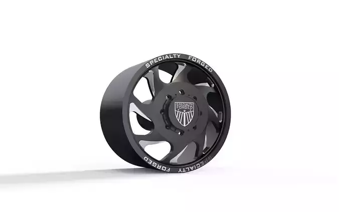 FRONT SPECIALITY FORGED D006 WHEEL 3D MODEL