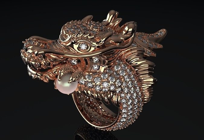 Dragon Pendent Jewelry Code-JST019 3D print model