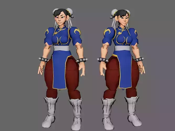 CHUN-LI ARTICULATED FIGURE